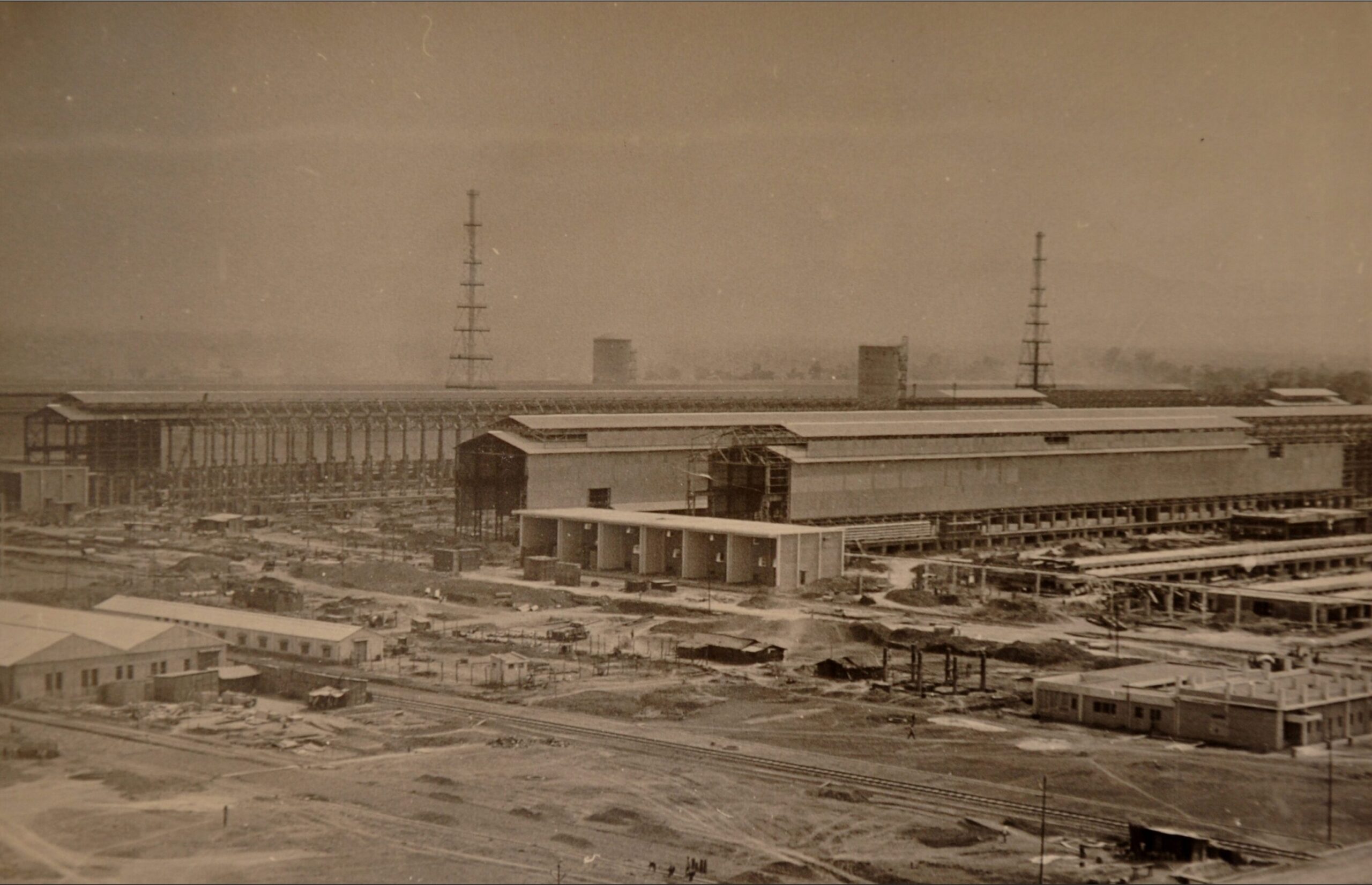 स्मेल्टर का बर्ड्स आई व्यू।