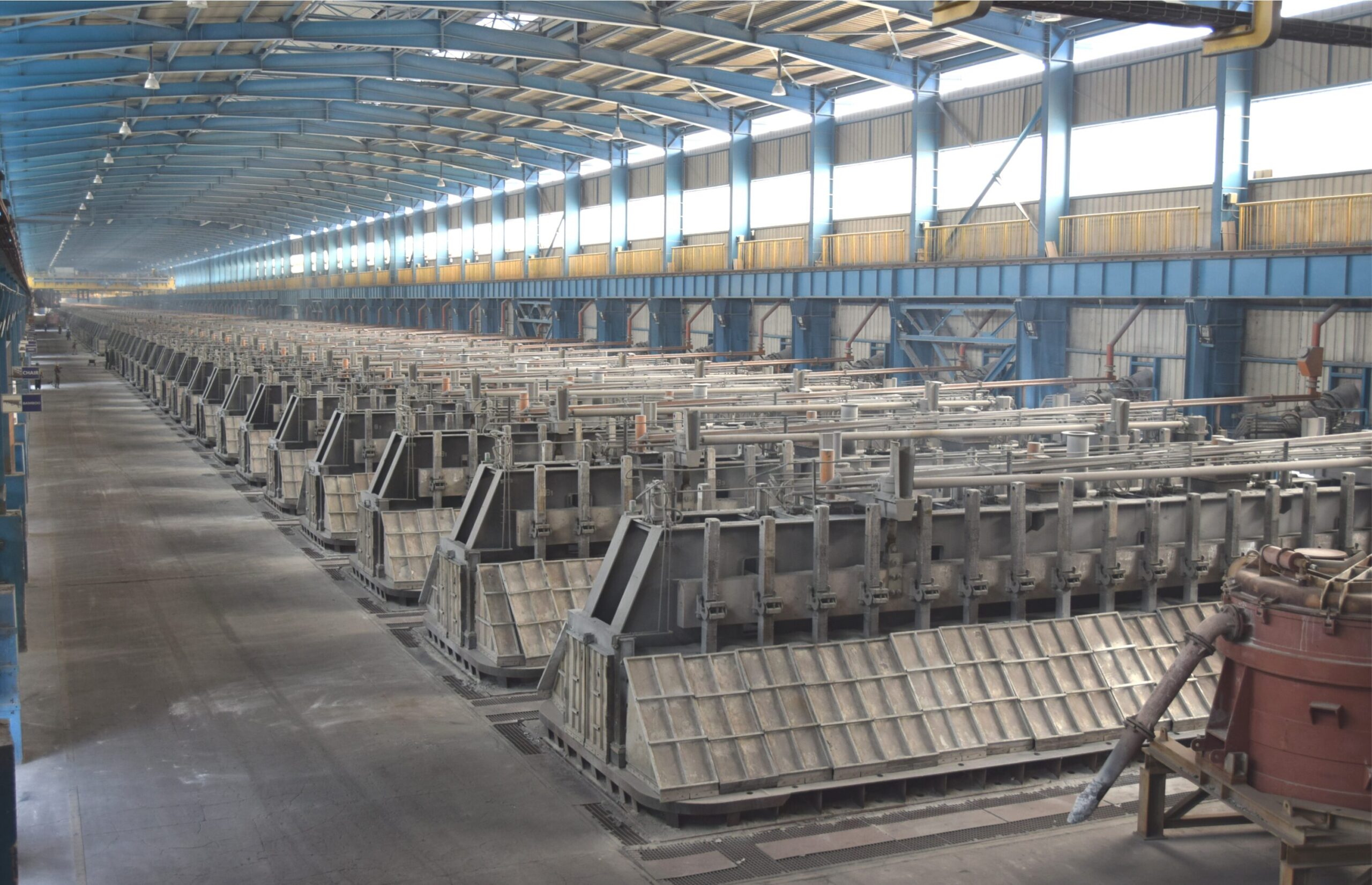 स्मेल्टर प्लांट की क्षमता 3.34 लाख टीपीए से बढ़ाकर 5.7 लाख टीपीए की गई।